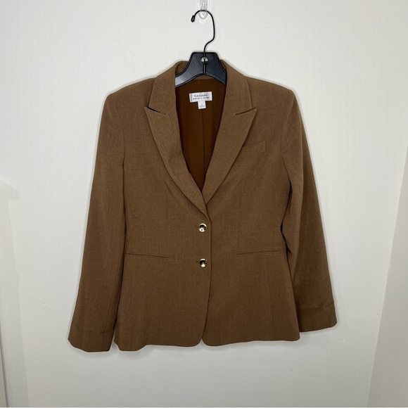 Tahari Jackets & Blazers - Tahari Arthur S. Levine Blazer Jacket Tan Brown Size 2